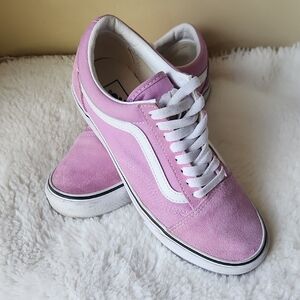 Vans Unixex Old Skool Sneakers In Sea Fog Lavander Mens 6.5 Womens 8
